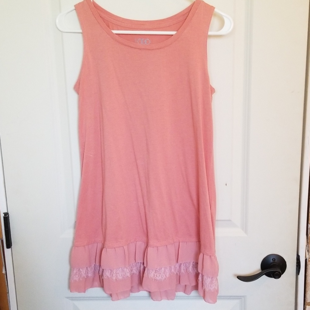 LOGO Coral and Lace Tank Size Extra Small